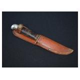 Official Boy Scout WESTERN Fixed Blade Knife