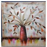 Far East Collection Oil on Canvas Painting NIB