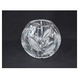 Zawiercie Polish 24% Lead Crystal Rose Bowl