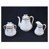 Early Haviland Limoges Wedding Ring Tea Service