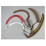 GROUP- Vintage Harvesting Tools -Sythes & Sickles