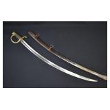 1847 Ames Mexican American War Artillery Saber