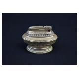 Ronson Queen Anne Silver Plate Table Lighter