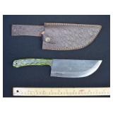 Damascus Steel Serbian Chef