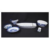 GROUP- Contemporary Blue & White Porcelain Decor
