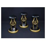 3 1920-50 Burdines Department Store Hat Stands