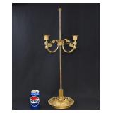 19th Century French Fairy Bouillotte Bronze Lamp