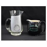 2 Scotch Whiskey Advertising Bar Pub Jugs