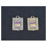 2 Vintage French Travel Souvenir Charms