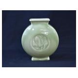 1945 Rookwood Pottery #6706 Celadon Canteen Vase