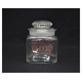 1910-30 STEERO Bouillon Glass Advertising Jar