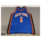 Chris Childs Signed New York Knicks Jersey W/COA