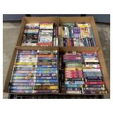4 Boxes Of Misc. VHS Movies
