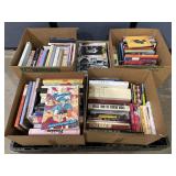 5 Boxes Of Misc. Titled Books