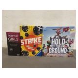 Hold Your Ground, Strike, For The Girls Games