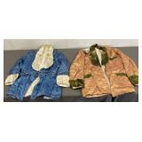 2 Vintage Chinese Smoking Dragon Jackets