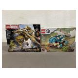 Lego Marvel & Jurassic World Sets NWT