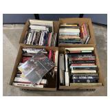 4 Boxes Of Misc. Titled Books