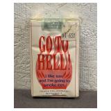 Vintage Novelty 'Go To Hell' Cigarette Pack