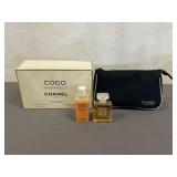 VTG Coco Mademoiselle Chanel Trousse Signature