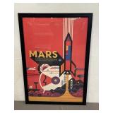 NASA 'Mars' Framed Poster 26.5'x38.5ï¿½