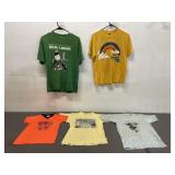 5 Vintage Various Graphic T-Shirts