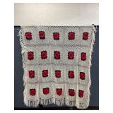 Crochet Afghan Blanket 54'x88ï¿½