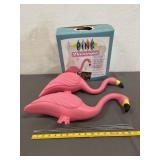 Pink Flamingos Yard Decoration
