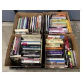 4 Boxes Of Misc. Title Books