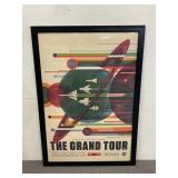 NASA 'The Grand Tour' Framed Poster 26.5'x38.5'
