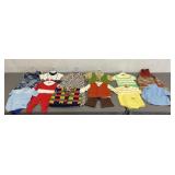 12 Misc. Vintage Baby Clothing Items