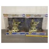 2 Funko Pop! Games Mimikyu Figures