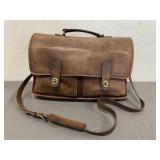 Vintage Leather Coach Bag