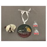 Vintage RCA Mascot Decorations/Patches