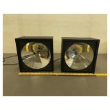 2 Vintage Disco Lite Super Strobe Light