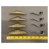 8 PCs Of Vintage Cabinet/Drawer Handles