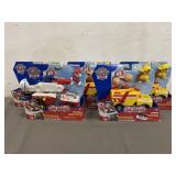 5 Paw Patrol Fire Rescue Toys NWT