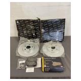 Quality-Built Brake Rotors & Brake Pad Set