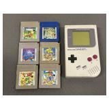 Nintendo Game Boy W/6 Games