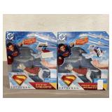 2 Superman Fly Krypto Drones NWT