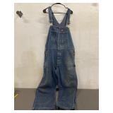 Dickies Denim Overalls Size 44x32