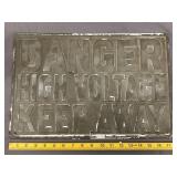 Vintage Metal Sign 'Danger High Voltage Keep Awayï¿½