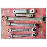 Vintage Metal Wrenches and Spanners