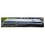 Garage Door Components with Metal Panels and Hardw