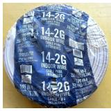250-Foot Roll of 14-2G Indoor Wire, Partially Used