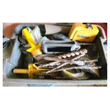 Drill Bits, Hand Tools, and Tool Box