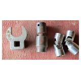 Snap-on Socket and Universal Joint Tool Set