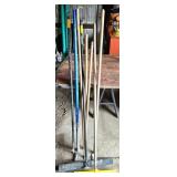 Brooms and Handles with Various Sizes