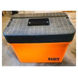 Klein Tools Storage Box with Contents