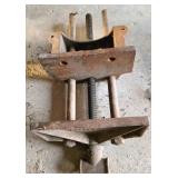 Wilcox Mfg Co Vintage Bench Vise Screw Mechanism
